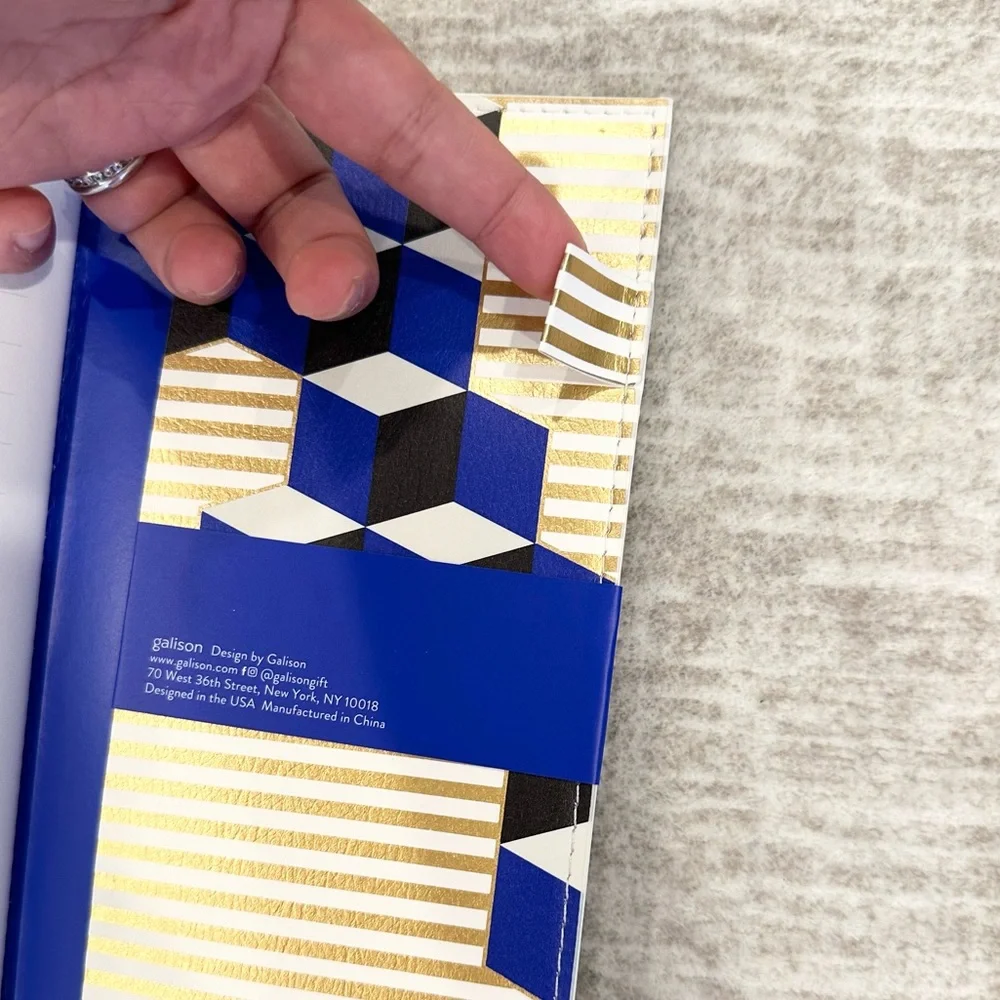 NEW! JONATHAN ADLER Blue Versailles Travel Journal!